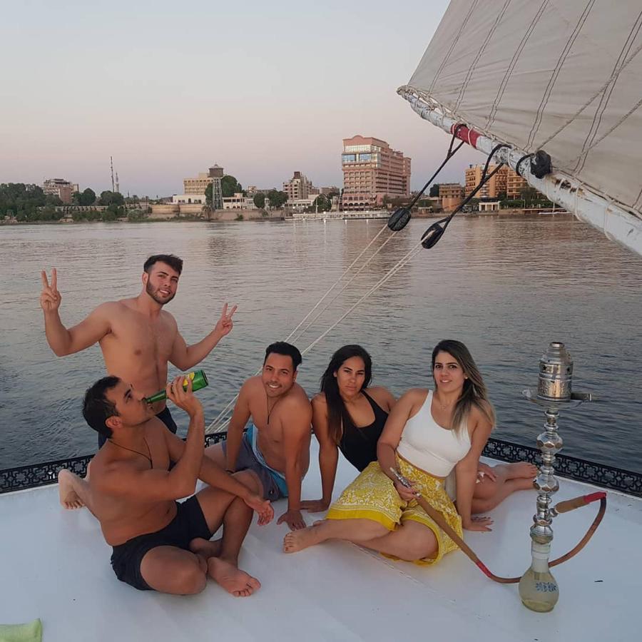 Nile Sunrise Felucca Boat Private Rental Luxor Exterior foto